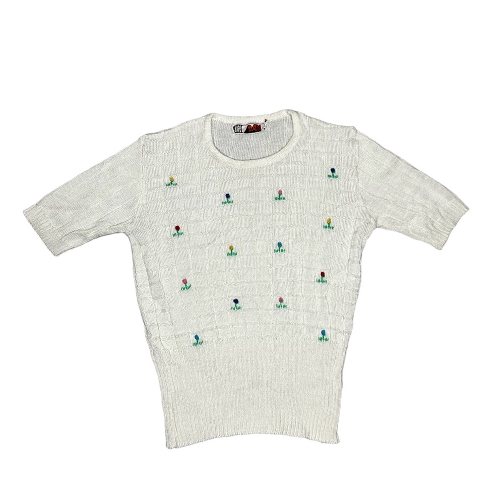 Shirtsleeve floral shirt